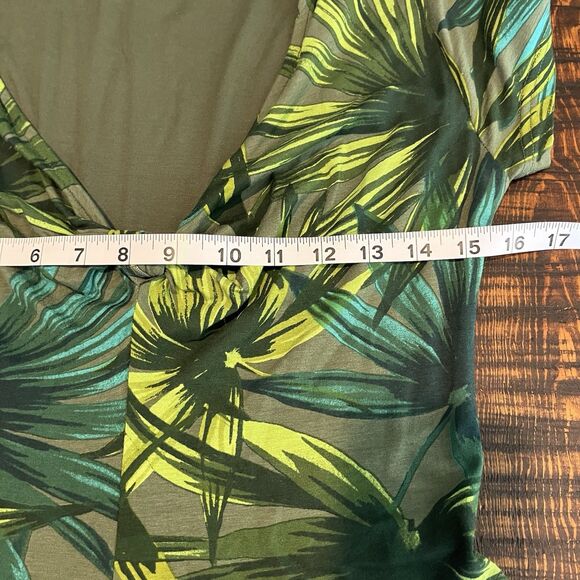 Desigual Maroni Knitted Short Sleeve Dress Midi Floral Small (ms) - Picture 7 of 8